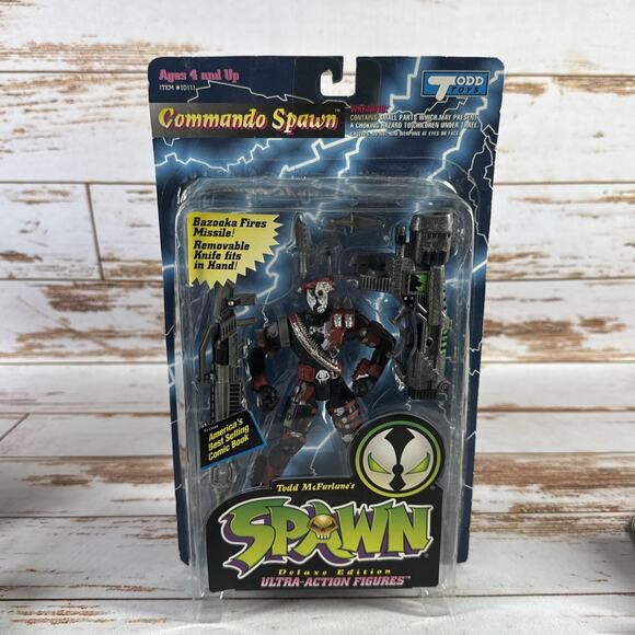 Commando Spawn Deluxe Edition Ultra Action Figure McFarlane Toys 1995 NEW - Picture 1 of 3